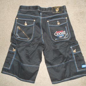 Men's Coogi Black Denim Jean Shorts NWT